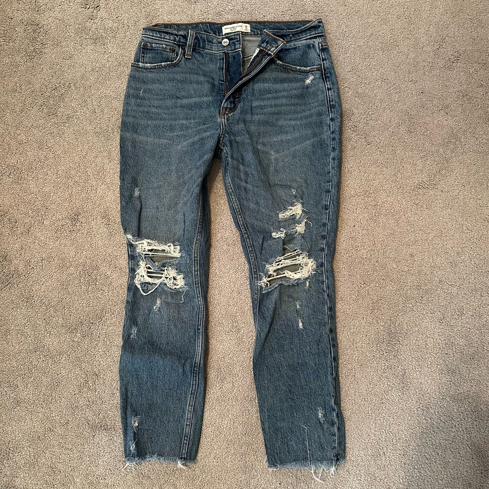 The Skinny High Rise Abercrombie Jeans